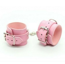 Manette professionali ecopelle bdsm polsini sexy costrittivo restriant bondage