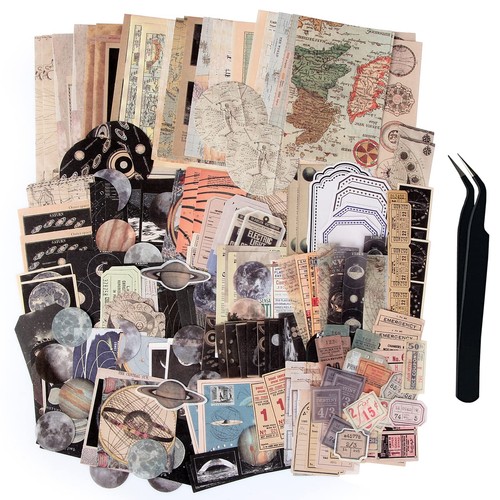 200 pezzi adesivi vintage - adesivi,