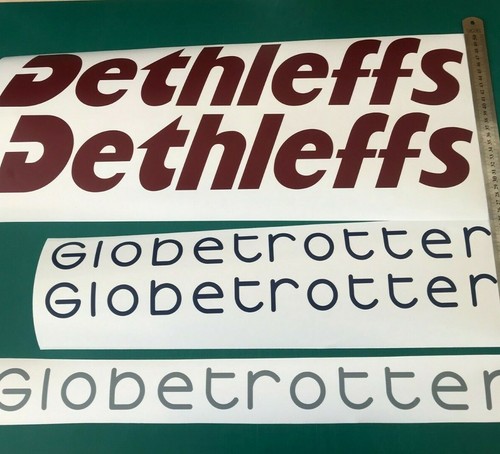 Set decalcomanie dethleffs - set,