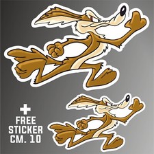 adesivo WILLY IL COYOTE ROAD