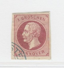 A3P13F48 Stati tedeschi Hannover 1859 1g usato Mi 14d I