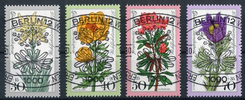 Satz francobolli blumen - di,