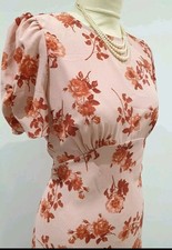 Abito rosa rosa maxi taglio