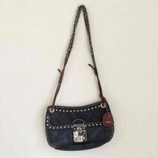 Borsa a tracolla MIU MIU Navy