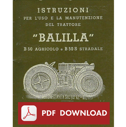 Motomeccanica balilla b50 - balilla,