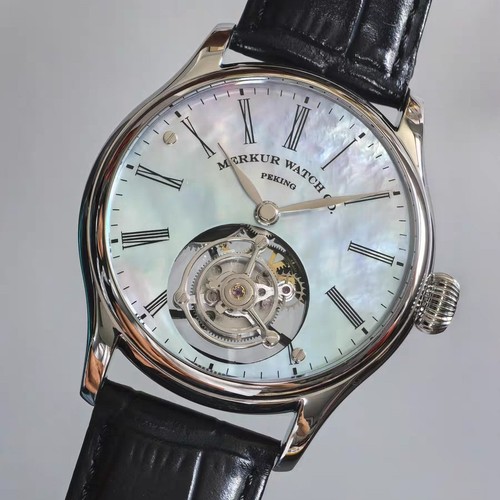 Merkur men tourbillon watch - merkur,