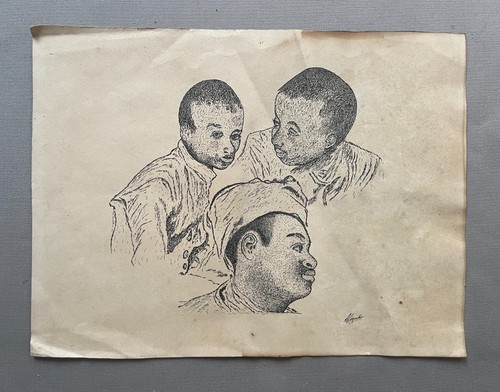 Ritratti tre giovani - ritratti, di