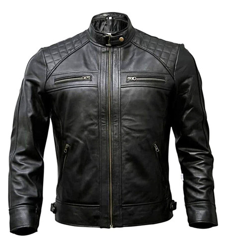 Giacca motociclista uomo - giacca,