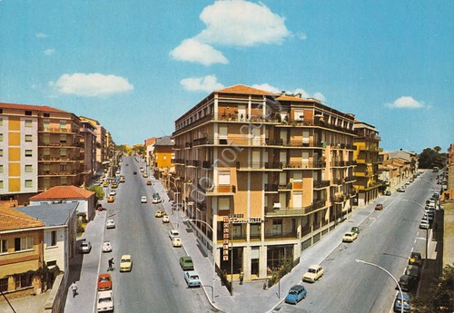 Cartolina campobasso via xxiv - campobasso,