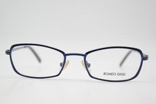 Occhiali da vista ROMEO GIGLI RG199 blu montatura angolare eyeglasses nuovi