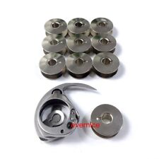 Gancio oscillante 6028 +10 bobine per Singer 17-1-6 8-18 20 24 26 17U130 141 242 1
