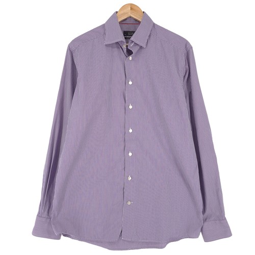 Etón camicia elegante viola - etón,