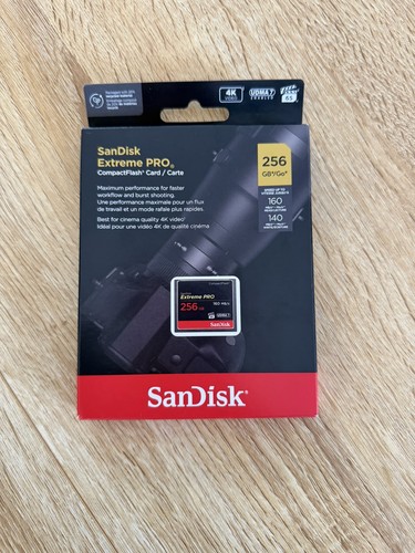 Sandisk extreme pro 256 - extreme, 160