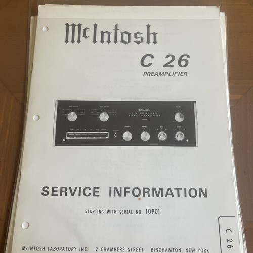 Mcintosh informazioni di - 26,