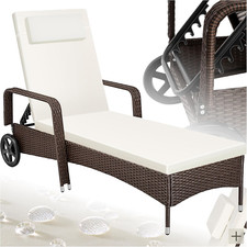 ® Lettino Poly Rattan Arredo