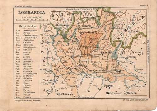 Piccola carta geografica
