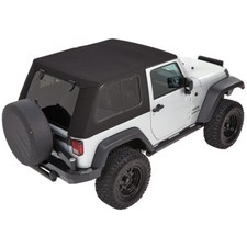 Capote Tretop Pro Hybrid Black Twill Softtop 2 porte Jeep Wrangler JK 07- 18