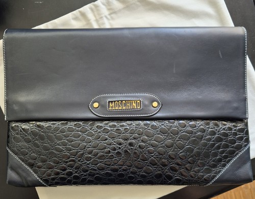 Borsa pelle moschino - in,