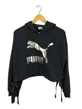 PUMA Felpa con cappuccio Donna