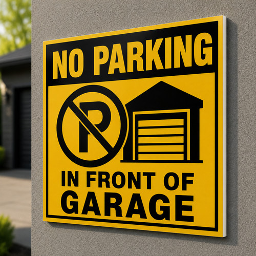 Cartello pvc parcheggio - cartello,