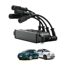 BOBINA + CAVI ACCENSIONE FIAT