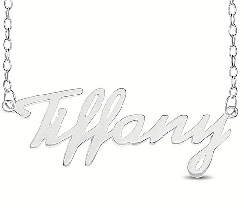 Collana tiffany targa - targa, nome