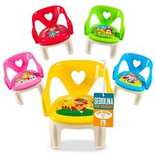 Sediolina Sedia per Bambini Colori Assortiti Sicura e Divertente