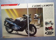 MOTOSPRINT987-PUBBLICITA'/ADVERTISING-1987-HONDA CBR 600F-2 FOGLI-2 SHEETS