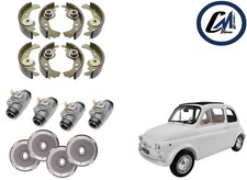 KIT FRENI ANTER E POSTER, CILINDRETTI, GANASCE, TAMBURI FIAT (126) 500 EPOCA
