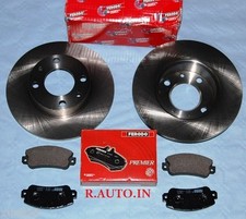 FIAT 128 - FIAT 128 COUPE' KIT DISCHI FRENI E PASTICCHE PATTINI FRENO ANTERIORI