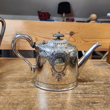 Antica teiera Sheffield EPBM