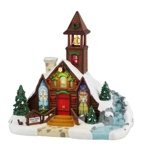 Lemax bear creek chapel 45265 - bear,