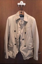 Trench Dsquared Uomo Beige