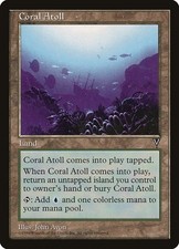 Coral Atoll 1x MtG Visions VIS