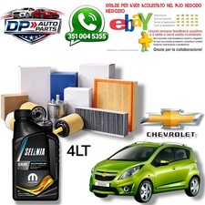 KIT TAGLIANDO 4 LT OLIO 5W40+