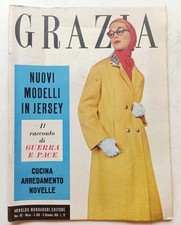 Rivista GRAZIA - Nuovi modelli in Jersey - N.812 Settembre 1956