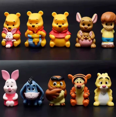 Set figurine winnie the - set,