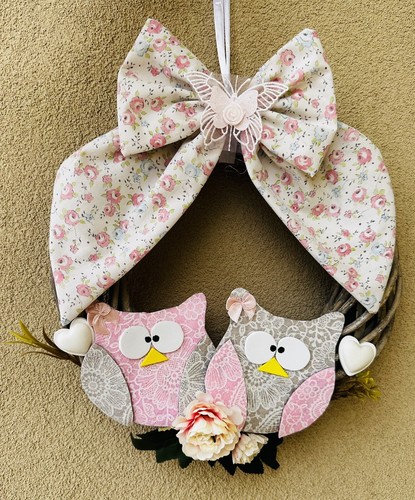 Ghirlanda shabby fuoriporta - ghirlanda,