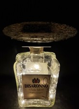 Lampada Bottiglia Amaretto di Saronno con luci led impermeabili apribile