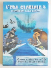 Album card e magneti 3D - L'era glaciale 4 continenti alla deriva - COMPLETO