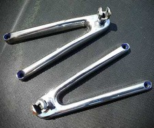 Coppia pedane passeggero con snodo per moto BUELL X1 LIGHTNING 1999 - 2002