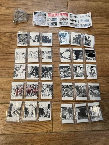 Akira gacha art - wall, types