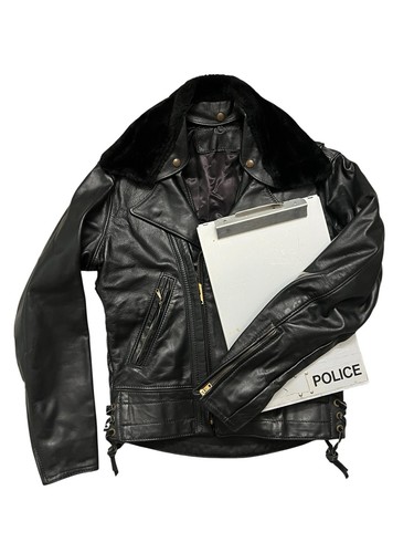 Giacca vintage lancer pelle - lancer,