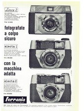 FOTOGRAFIA - FERRANIA - Pubblicità vintage anni 1957-63 - OLD ADVERTISING