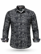 Camicia NUMEROLOGIA fiori uomo