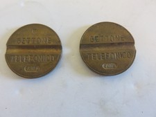 Italian phone tokens. TWO