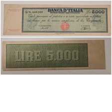 Lire 5000 titolo - 5000,