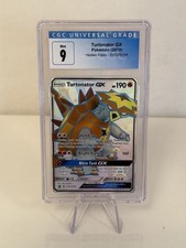 Pokemon 2019 Hidden Fates #SV52/SV94 Turtonator GX CGC 9