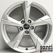 4 ALLOY WHEELS 8 X 18" AUDI