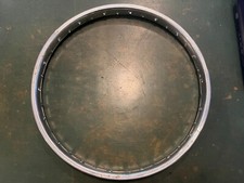 Cerchio 1.20 X 16 per Ciclomotore e Moto D'epoca 36 Raggi Acciaio CROMATO 1977